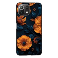 Θήκη Sonique 3D Flower Series για Xiaomi Mi 11 Lite 4G / Mi 11 Lite 5G Πορτοκαλί 01