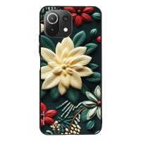 Θήκη Sonique 3D Flower Series για Xiaomi Mi 11 Lite 4G / Mi 11 Lite 5G Πράσινο
