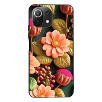 Θήκη Sonique 3D Flower Series για Xiaomi Mi 11 Lite 4G / Mi 11 Lite 5G Σομόν