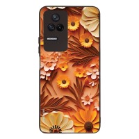 Θήκη Sonique 3D Flower Series για Xiaomi Poco F4 5G Πορτοκαλί