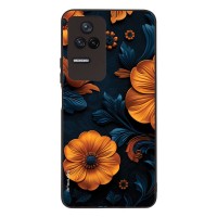 Θήκη Sonique 3D Flower Series για Xiaomi Poco F4 5G Πορτοκαλί 01
