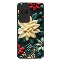 Θήκη Sonique 3D Flower Series για Xiaomi Poco F4 5G Πράσινο