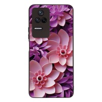 Θήκη Sonique 3D Flower Series για Xiaomi Poco F4 5G Ροζ