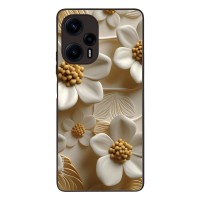 Θήκη Sonique 3D Flower Series για Xiaomi Poco F5 5G Λευκό