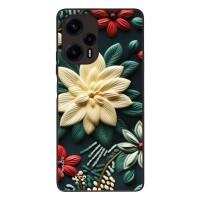 Θήκη Sonique 3D Flower Series για Xiaomi Poco F5 5G Πράσινο