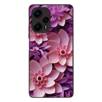 Θήκη Sonique 3D Flower Series για Xiaomi Poco F5 5G Ροζ
