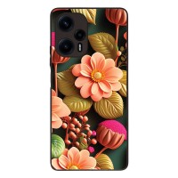 Θήκη Sonique 3D Flower Series για Xiaomi Poco F5 5G Σομόν