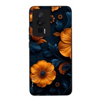 Θήκη Sonique 3D Flower Series για Xiaomi Poco F5 Pro 5G Πορτοκαλί 01