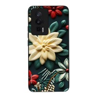 Θήκη Sonique 3D Flower Series για Xiaomi Poco F5 Pro 5G Πράσινο