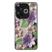 Θήκη Sonique 3D Flower Series για Xiaomi Poco F6 5G Βιολετί