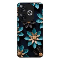 Θήκη Sonique 3D Flower Series για Xiaomi Poco F6 5G Γαλάζιο