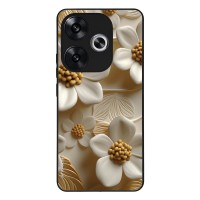 Θήκη Sonique 3D Flower Series για Xiaomi Poco F6 5G Λευκό