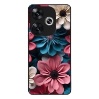 Θήκη Sonique 3D Flower Series για Xiaomi Poco F6 5G Ροζ 01
