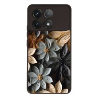 Θήκη Sonique 3D Flower Series για Xiaomi Poco F6 Pro 5G Γκρι
