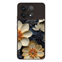 Θήκη Sonique 3D Flower Series για Xiaomi Poco F6 Pro 5G Εκρού