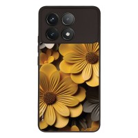 Θήκη Sonique 3D Flower Series για Xiaomi Poco F6 Pro 5G Κίτρινο