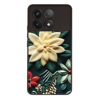 Θήκη Sonique 3D Flower Series για Xiaomi Poco F6 Pro 5G Πράσινο