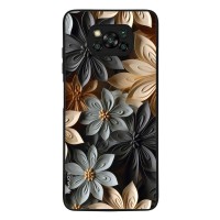 Θήκη Sonique 3D Flower Series για Xiaomi Poco X3 NFC / Poco X3 Pro Γκρι