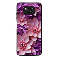 Θήκη Sonique 3D Flower Series για Xiaomi Poco X3 NFC / Poco X3 Pro Ροζ