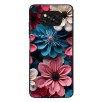 Θήκη Sonique 3D Flower Series για Xiaomi Poco X3 NFC / Poco X3 Pro Ροζ 01