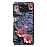 Θήκη Sonique 3D Flower Series για Xiaomi Poco X3 NFC / Poco X3 Pro Ροζ 02