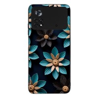 Θήκη Sonique 3D Flower Series για Xiaomi Poco X4 Pro 5G Γαλάζιο