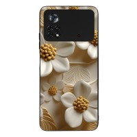 Θήκη Sonique 3D Flower Series για Xiaomi Poco X4 Pro 5G Λευκό