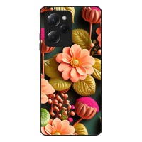 Θήκη Sonique 3D Flower Series για Xiaomi Poco X5 Pro 5G Σομόν
