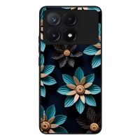 Θήκη Sonique 3D Flower Series για Xiaomi Poco X6 Pro 5G Γαλάζιο