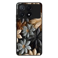 Θήκη Sonique 3D Flower Series για Xiaomi Poco X6 Pro 5G Γκρι