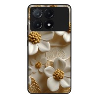 Θήκη Sonique 3D Flower Series για Xiaomi Poco X6 Pro 5G Λευκό