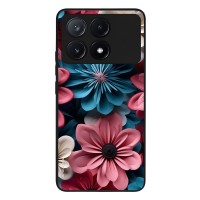 Θήκη Sonique 3D Flower Series για Xiaomi Poco X6 Pro 5G Ροζ 01