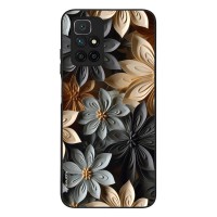 Θήκη Sonique 3D Flower Series για Xiaomi Redmi 10 / Redmi 10 2022 Γκρι