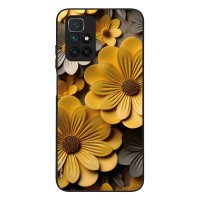 Θήκη Sonique 3D Flower Series για Xiaomi Redmi 10 / Redmi 10 2022 Κίτρινο