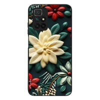 Θήκη Sonique 3D Flower Series για Xiaomi Redmi 10 / Redmi 10 2022 Πράσινο