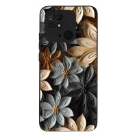 Θήκη Sonique 3D Flower Series για Xiaomi Redmi 10C Γκρι