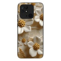 Θήκη Sonique 3D Flower Series για Xiaomi Redmi 10C Λευκό