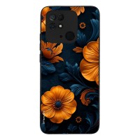 Θήκη Sonique 3D Flower Series για Xiaomi Redmi 10C Πορτοκαλί 01