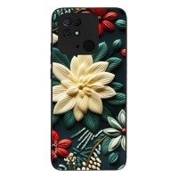 Θήκη Sonique 3D Flower Series για Xiaomi Redmi 10C Πράσινο