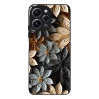 Θήκη Sonique 3D Flower Series για Xiaomi Redmi 12 4G / Redmi 12 5G Γκρι