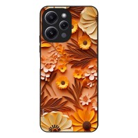 Θήκη Sonique 3D Flower Series για Xiaomi Redmi 12 4G / Redmi 12 5G Πορτοκαλί