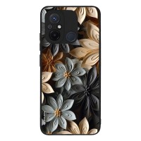 Θήκη Sonique 3D Flower Series για Xiaomi Redmi 12C Γκρι