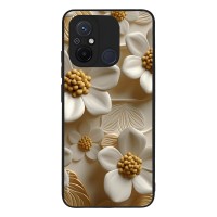 Θήκη Sonique 3D Flower Series για Xiaomi Redmi 12C Λευκό