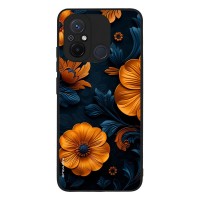 Θήκη Sonique 3D Flower Series για Xiaomi Redmi 12C Πορτοκαλί 01