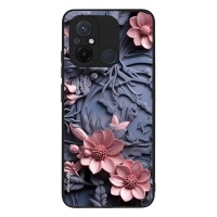 Θήκη Sonique 3D Flower Series για Xiaomi Redmi 12C Ροζ 02