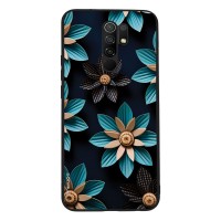 Θήκη Sonique 3D Flower Series για Xiaomi Redmi 9 Γαλάζιο