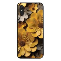Θήκη Sonique 3D Flower Series για Xiaomi Redmi 9A / Redmi 9AT Κίτρινο