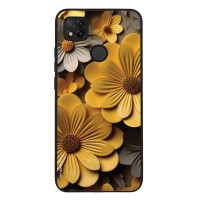 Θήκη Sonique 3D Flower Series για Xiaomi Redmi 9C / Redmi 10A Κίτρινο