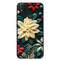 Θήκη Sonique 3D Flower Series για Xiaomi Redmi 9C / Redmi 10A Πράσινο