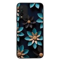 Θήκη Sonique 3D Flower Series για Xiaomi Redmi 9T Γαλάζιο